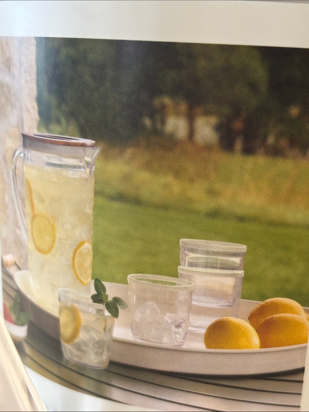 Hearth & Hand Pitcher with Lid & Short Tumbler Set